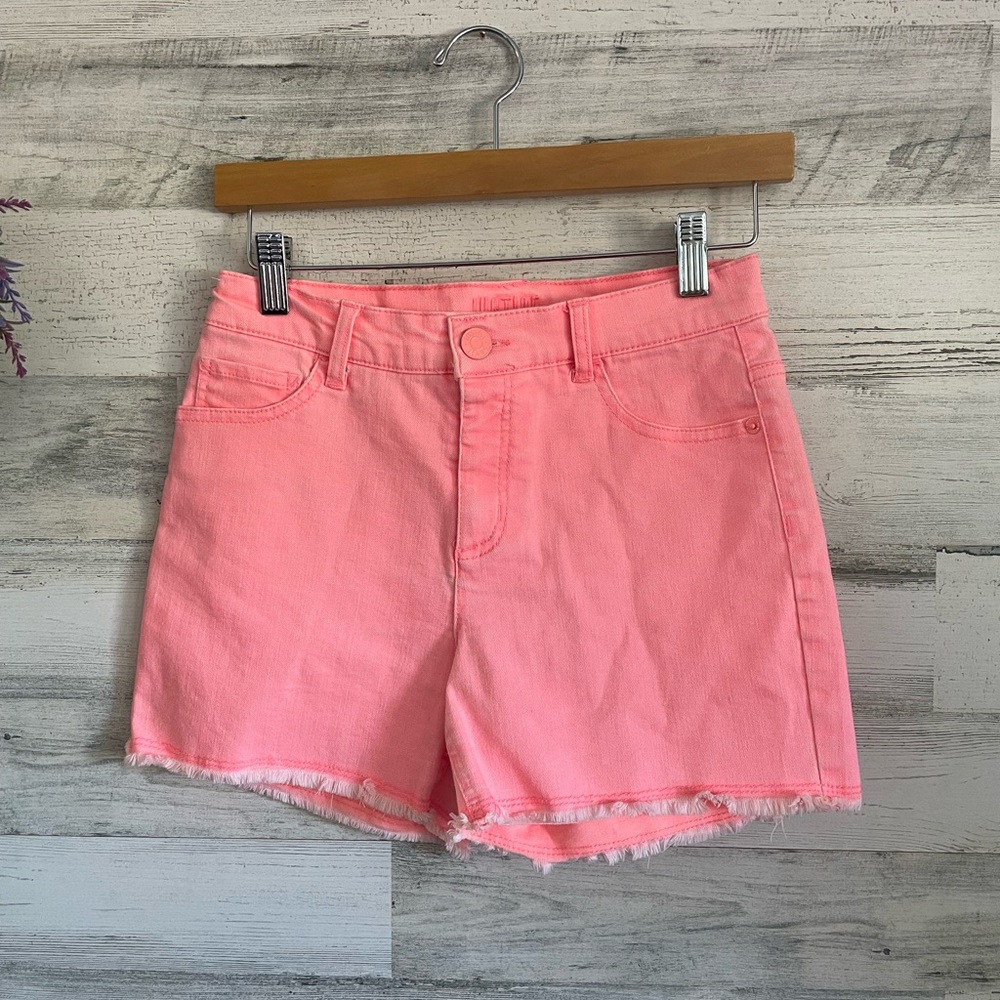JUSTICE PINK SHORTS- Size 16